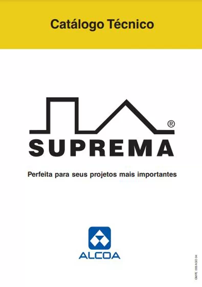 Capa Linha Suprema - Alcoa